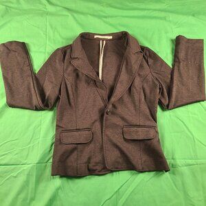 Mosaic & Co Sweater/Suit Jacket Women's L Black